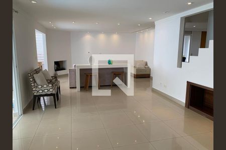 Sala de casa de condomínio à venda com 3 quartos, 360m² em Tamboré, Santana de Parnaíba