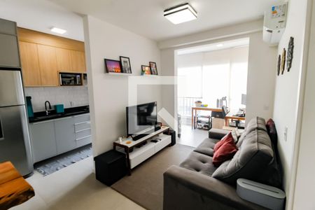 Sala de apartamento para alugar com 1 quarto, 38m² em Vila Andrade, São Paulo
