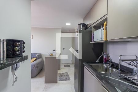 Apartamento para alugar com 34m², 2 quartos e sem vaga Apartamento para alugar com 34m², 2 quartos e sem vagaCozinha e Área de Serviço
