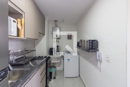 Apartamento para alugar com 34m², 2 quartos e sem vaga Apartamento para alugar com 34m², 2 quartos e sem vagaCozinha e Área de Serviço