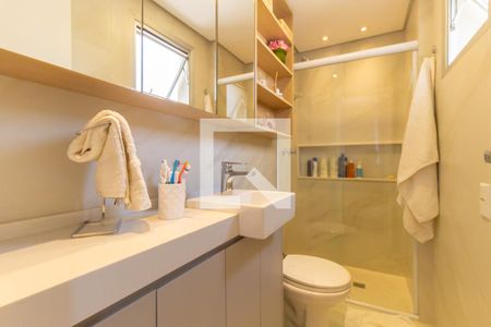 Banheiro da Suíte 1 de apartamento para alugar com 3 quartos, 80m² em Vila Mariana, São Paulo
