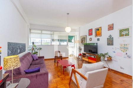 Sala de apartamento à venda com 3 quartos, 110m² em Bela Vista, São Paulo