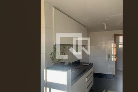 Cozinha de apartamento à venda com 3 quartos, 85m² em Castelo, Belo Horizonte