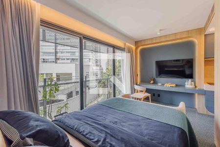 Studio de kitnet/studio para alugar com 1 quarto, 27m² em Pinheiros, São Paulo