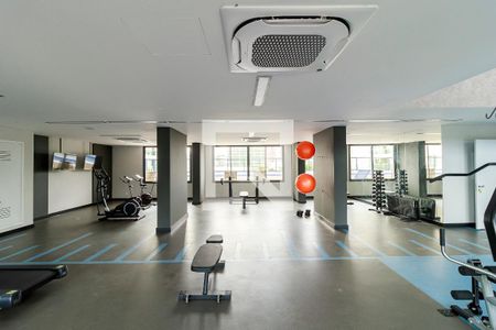 Apartamento para alugar com 34m², 1 quarto e sem vaga Apartamento para alugar com 34m², 1 quarto e sem vagaAcademia