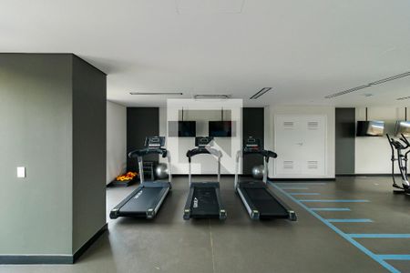 Apartamento para alugar com 34m², 1 quarto e sem vaga Apartamento para alugar com 34m², 1 quarto e sem vagaAcademia