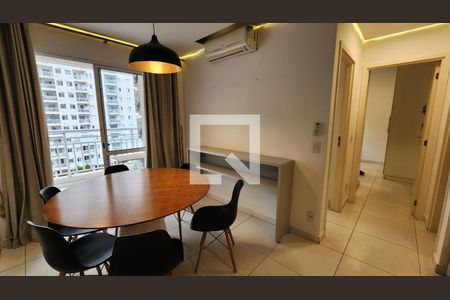 Sala de Jantar de apartamento para alugar com 2 quartos, 64m² em Marapé, Santos