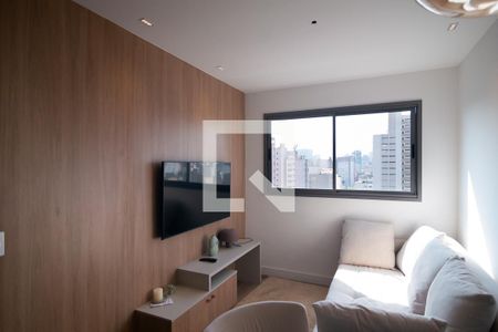 Sala / Cozinha de apartamento à venda com 1 quarto, 26m² em Bela Vista, São Paulo