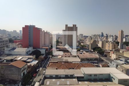 Sala / Cozinha - Vista de apartamento à venda com 1 quarto, 26m² em Bela Vista, São Paulo