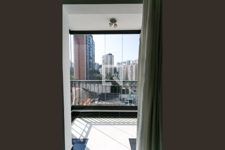 vista Varanda Sala de apartamento para alugar com 3 quartos, 78m² em Vila Andrade, São Paulo
