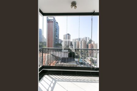 Varanda Sala de apartamento para alugar com 3 quartos, 78m² em Vila Andrade, São Paulo