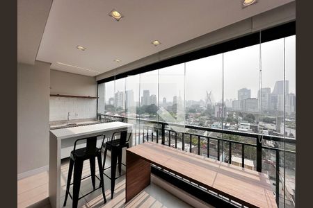 Apartamento para alugar com 64m², 1 quarto e 1 vagaSacada