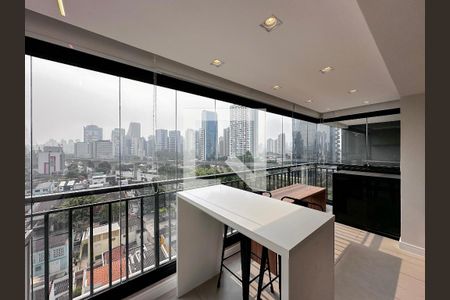 Apartamento para alugar com 64m², 1 quarto e 1 vagaSacada