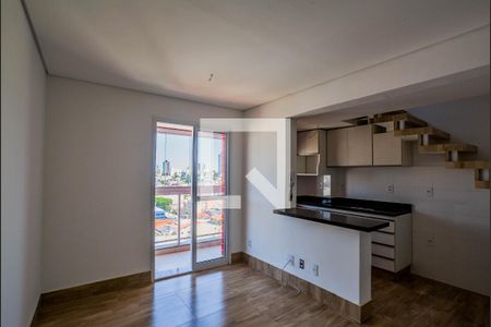 Sala 1 de apartamento à venda com 2 quartos, 102m² em Vila Curuçá, Santo André