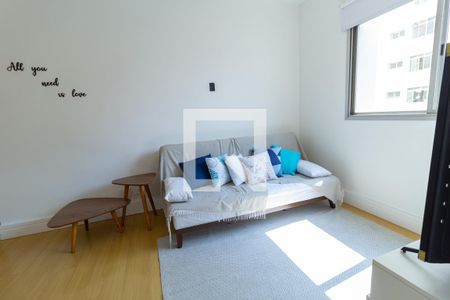 Sala de apartamento para alugar com 1 quarto, 42m² em Perdizes, São Paulo