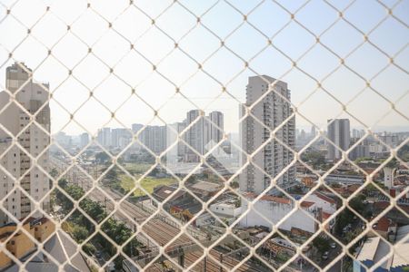 Vista da Sala de apartamento para alugar com 2 quartos, 56m² em Barra Funda, São Paulo