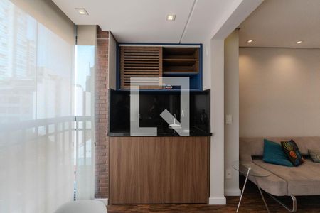 Sacada de apartamento à venda com 1 quarto, 42m² em Bela Vista, São Paulo