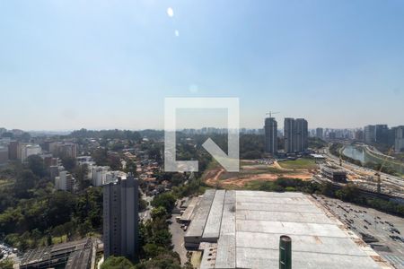 Vista da Sala de apartamento à venda com 1 quarto, 75m² em Jardim Fonte do Morumbi, São Paulo