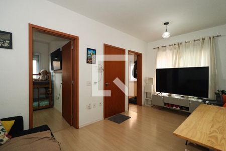Sala de apartamento para alugar com 2 quartos, 48m² em Loteamento Reserva Raposo, Osasco