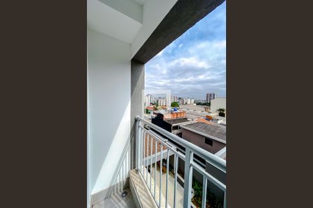 Varanda da Sala/Quarto de kitnet/studio para alugar com 1 quarto, 25m² em Vila Dom Pedro I, São Paulo