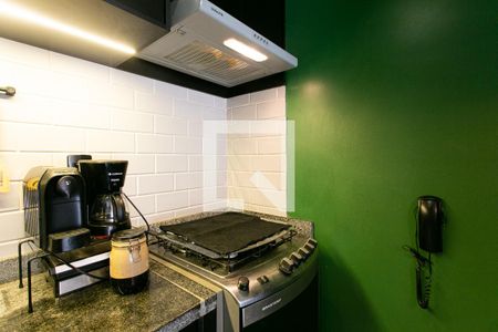 Apartamento para alugar com 40m², 1 quarto e 1 vagaCozinha - Fogão e Depurador de Ar