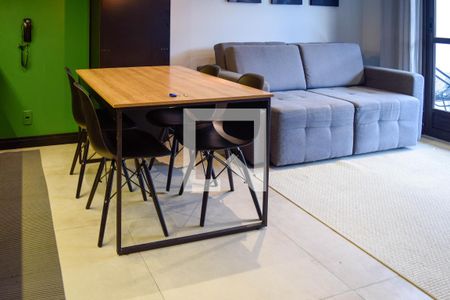 Sala de apartamento para alugar com 1 quarto, 40m² em Tatuapé, São Paulo