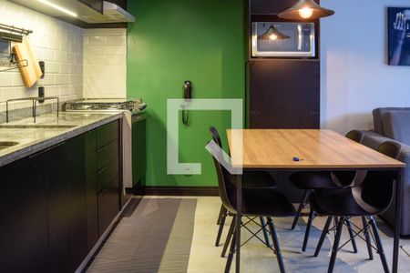 Cozinha de apartamento para alugar com 1 quarto, 40m² em Tatuapé, São Paulo