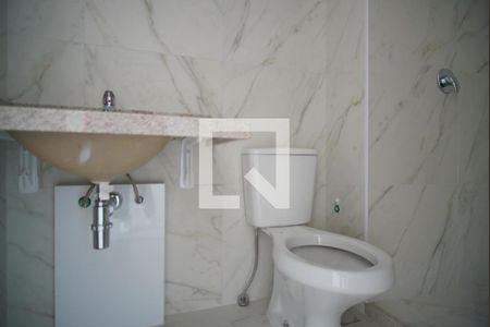 Banheiro da Suíte de apartamento à venda com 1 quarto, 43m² em Petrópolis, Porto Alegre