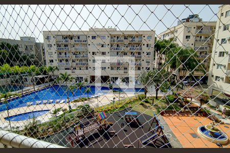 sala - varanda vista de apartamento à venda com 2 quartos, 62m² em Taquara, Rio de Janeiro