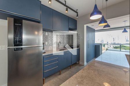 Apartamento para alugar com 41m², 1 quarto e 1 vagaCozinha - Lavanderia Integrada