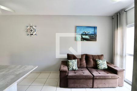 Sala de apartamento para alugar com 2 quartos, 58m² em Enseada, Guarujá