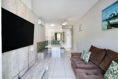 Sala de apartamento para alugar com 2 quartos, 58m² em Enseada, Guarujá