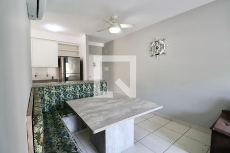Sala de apartamento para alugar com 2 quartos, 58m² em Enseada, Guarujá