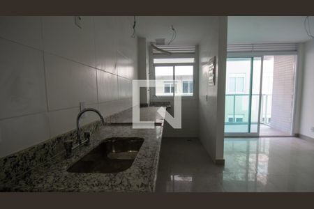 Apartamento à venda com 71m², 1 quarto e 2 vagasCozinha e Área de Serviço