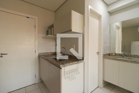 Banheiro da Suíte de kitnet/studio para alugar com 1 quarto, 22m² em Iguatemi, Ribeirão Preto
