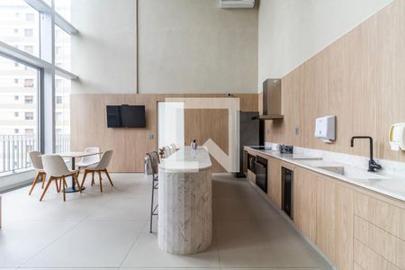 Studio à venda com 33m², 1 quarto e sem vaga Studio à venda com 33m², 1 quarto e sem vagaÁrea comum - Espaço Gourmet