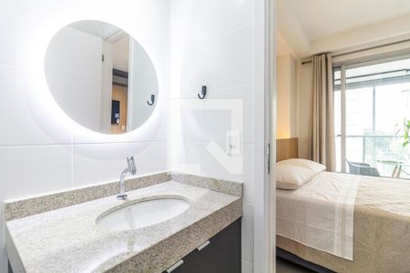 Studio à venda com 33m², 1 quarto e sem vaga Studio à venda com 33m², 1 quarto e sem vagaBanheiro