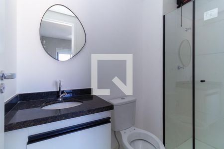 Banheiro da Suíte de apartamento para alugar com 1 quarto, 29m² em Jardim Angela (zona Leste), São Paulo