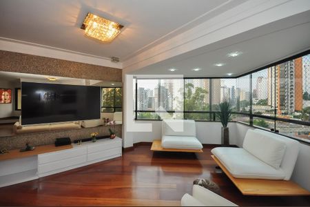 Sala de apartamento à venda com 3 quartos, 130m² em Vila Andrade, São Paulo