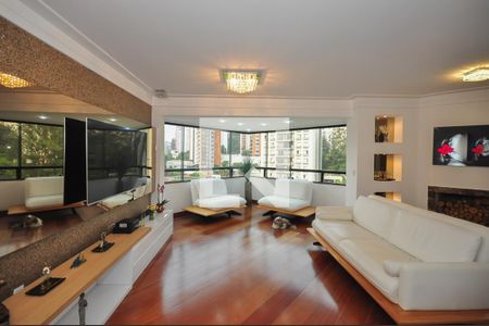 Sala de apartamento à venda com 3 quartos, 130m² em Vila Andrade, São Paulo