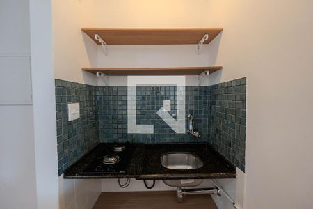 Cozinha de kitnet/studio para alugar com 1 quarto, 38m² em Consolação, São Paulo