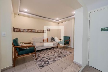 Studio para alugar com 38m², 1 quarto e sem vaga Studio para alugar com 38m², 1 quarto e sem vagaHall de entrada