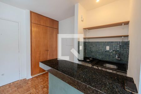Cozinha de kitnet/studio para alugar com 1 quarto, 38m² em Consolação, São Paulo
