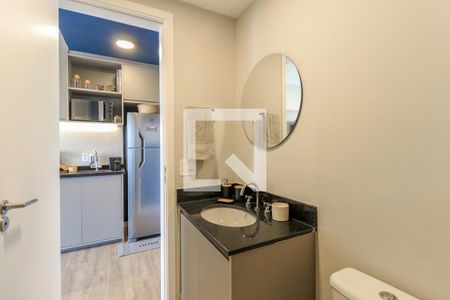 Studio à venda com 27m², 1 quarto e sem vaga Studio à venda com 27m², 1 quarto e sem vagaBanheiro