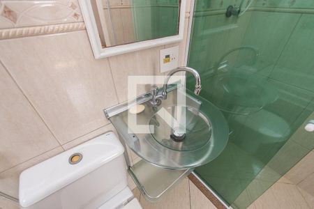 Casa para alugar com 77m², 2 quartos e sem vaga Casa para alugar com 77m², 2 quartos e sem vagaBanheiro da Suíte