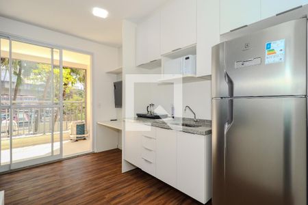 Studio para alugar com 25m², 1 quarto e sem vagaCozinha do Studio