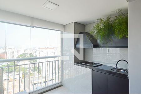 Varanda gourmet de apartamento à venda com 3 quartos, 87m² em Baeta Neves, São Bernardo do Campo