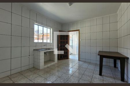Cozinha de casa para alugar com 1 quarto, 60m² em Parque Capuava, Santo André