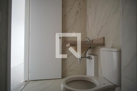 Banheiro da Suíte de apartamento à venda com 1 quarto, 43m² em Petrópolis, Porto Alegre