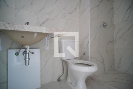 Banheiro da Suíte de apartamento à venda com 1 quarto, 43m² em Petrópolis, Porto Alegre